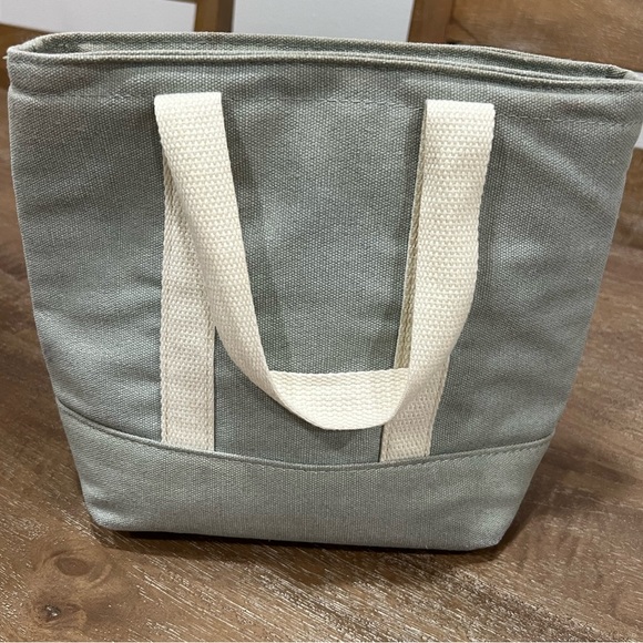 Mini Canvas Lunch Bag - Picture 1 of 7